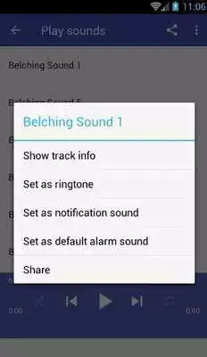 Play Belching sounds
