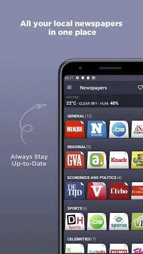 Play Belgian Newspapers  and enjoy Belgian Newspapers with UptoPlay