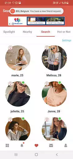 Play Belgium Dating Site - BOL as an online game Belgium Dating Site - BOL with UptoPlay