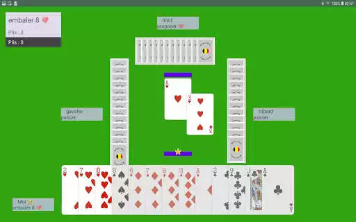 Play belgium whist as an online game belgium whist with UptoPlay