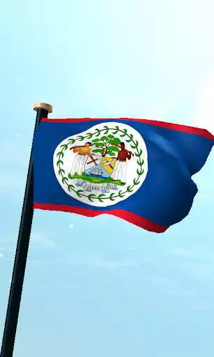 Play APK Belize Flag 3D Free Wallpaper  and enjoy Belize Flag 3D Free Wallpaper with UptoPlay com.ilikemycountry.bz_flagfree