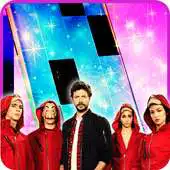 Free play online Bella Ciao - La Casa de Papel Piano Tiles APK