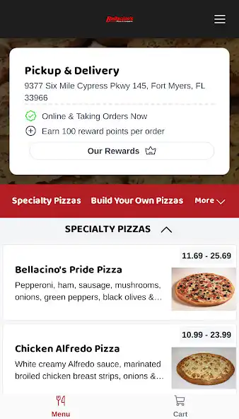 Play Bellacinos Pizza  Grinders as an online game Bellacinos Pizza  Grinders with UptoPlay