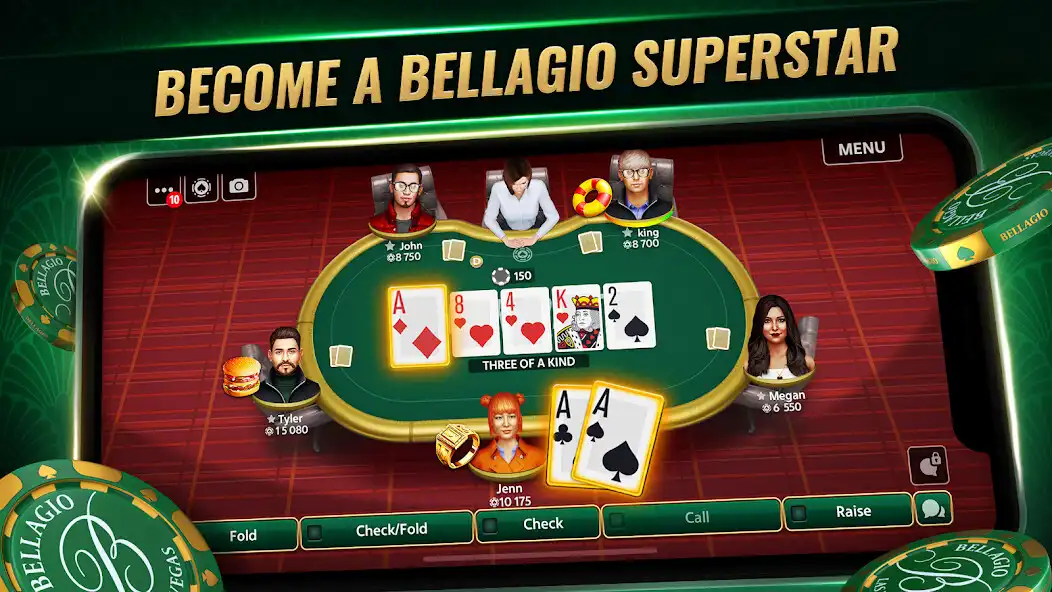 Play Bellagio Poker - Texas Holdem  and enjoy Bellagio Poker - Texas Holdem with UptoPlay