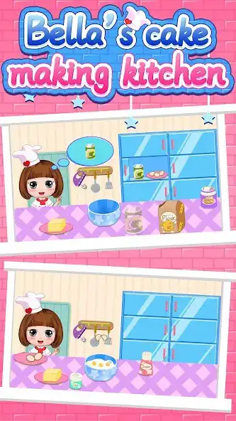 Play Bellas cake making kitchen as an online game Bellas cake making kitchen with UptoPlay