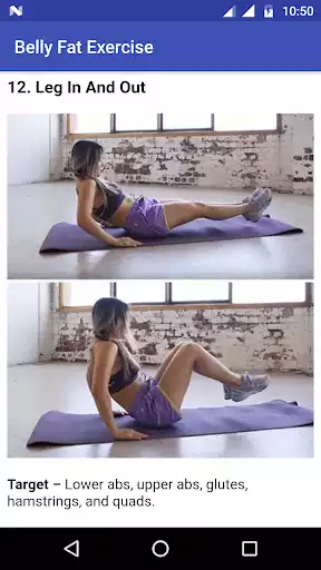 Play Belly Fat Exercises as an online game Belly Fat Exercises with UptoPlay