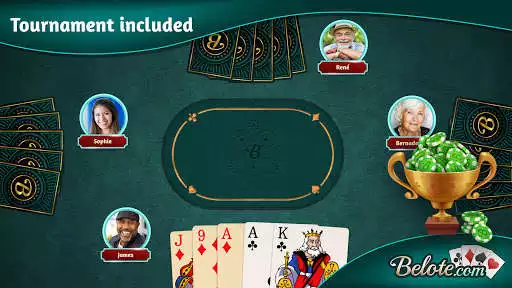 Play Belote.com - Free Belote Game