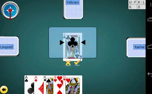 Play Belote online as an online game Belote online with UptoPlay