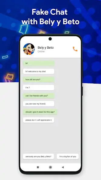 Play Bely y Beto Fake Video Call as an online game Bely y Beto Fake Video Call with UptoPlay