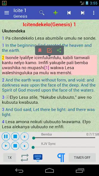 Play Bemba English Audio Holy Bible  and enjoy Bemba English Audio Holy Bible with UptoPlay