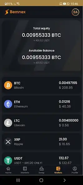 Play Bemnex: BTC ETH crypto wallet as an online game Bemnex: BTC ETH crypto wallet with UptoPlay