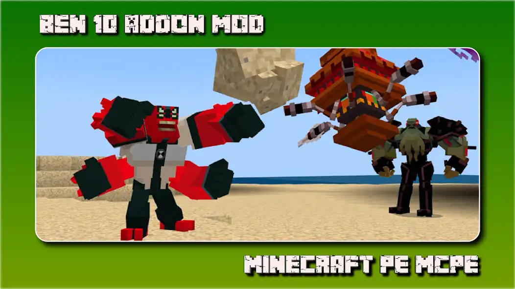 Ben 10 Addon Mod For Minecraft online game with UptoPlay