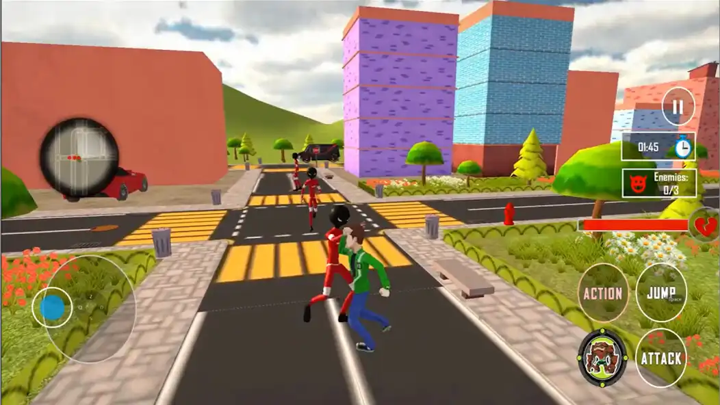 Play Ben 10 Alien City Heroes  and enjoy Ben 10 Alien City Heroes with UptoPlay