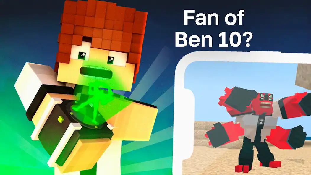 Play Ben10 MOD for MCPE  and enjoy Ben10 MOD for MCPE with UptoPlay