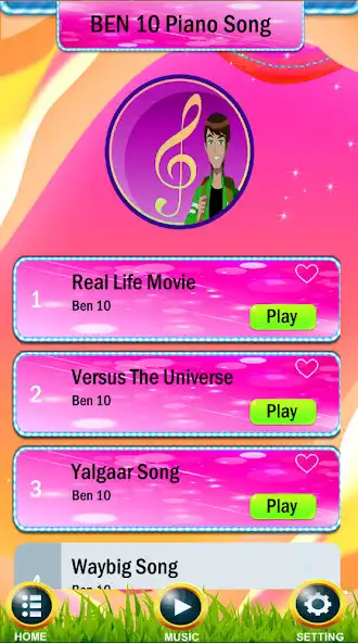 Play Ben 10 Song Tiles Game  and enjoy Ben 10 Song Tiles Game with UptoPlay