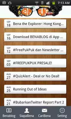 Play BenaBlog