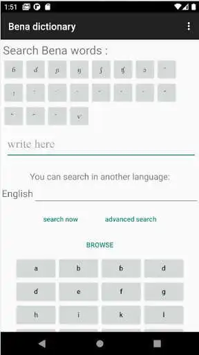Play Bena-English dictionary as an online game Bena-English dictionary with UptoPlay
