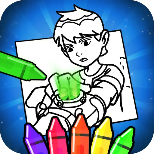 Play Ben Alien 10 coloring book APK Play Ben Alien 10 coloring book APK