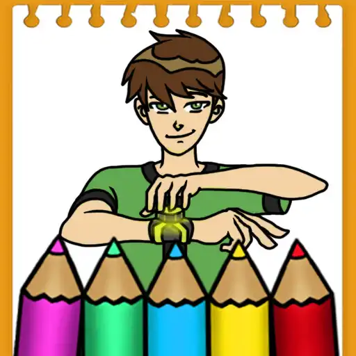 Play Ben Alien 10 coloring book ten APK