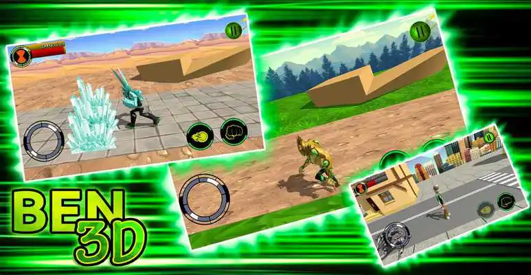 Play Ben Alien 10 Heros - Revenge of the universes