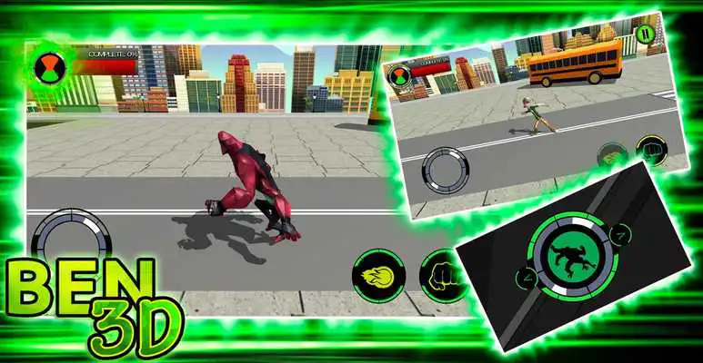 Play Ben Alien 10 Heros - Revenge of the universes