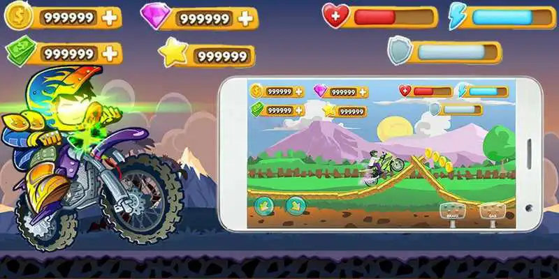 Play Ben Alien Bike Motor Racing
