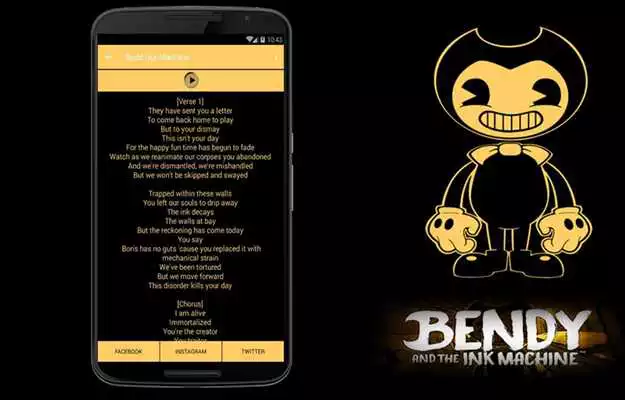 Play Bendy And The Ink Machine Music Video Play Bendy And The Ink Machine Music Video