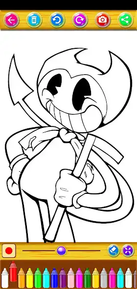 Play Bendy Coloring Book Game as an online game online Bendy Coloring Book Game with UptoPlay Play Bendy Coloring Book Game as an online game Bendy Coloring Book Game with UptoPlay