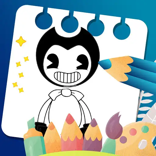 Play Bendy Game  Coloring Book APK
