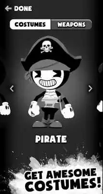 Play Bendy in Nightmare Run 2