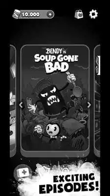 Play Bendy in Nightmare Run 2