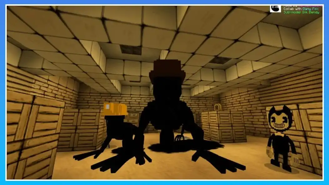 Play Bendy Mod for Minecraft PE as an online game online Bendy Mod for Minecraft PE with UptoPlay Play Bendy Mod for Minecraft PE as an online game Bendy Mod for Minecraft PE with UptoPlay