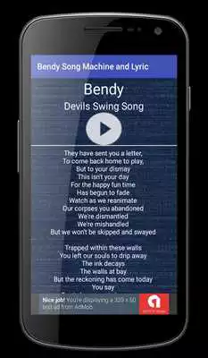 Play Bendy Song Machine and Lyric