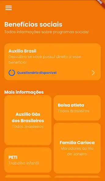 Play Benefícios e Auxílios - Brasil  and enjoy Benefícios e Auxílios - Brasil with UptoPlay