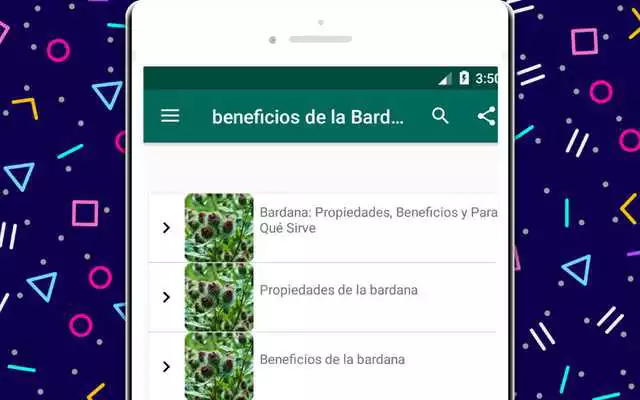 Play beneficios de la Bardana