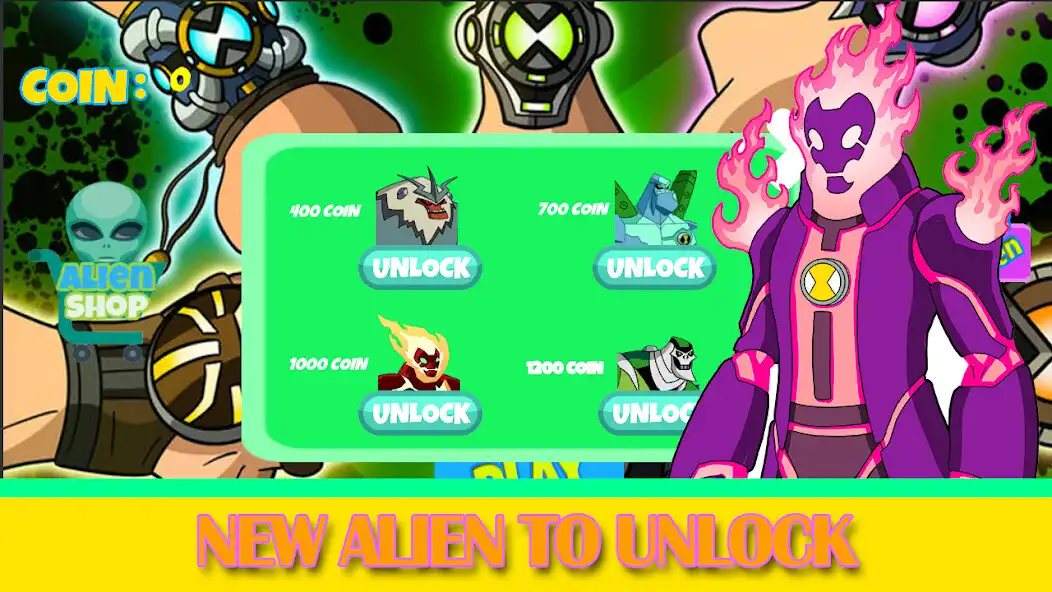 Play Ben Galaxy Alien 10 supertrix  and enjoy Ben Galaxy Alien 10 supertrix with UptoPlay