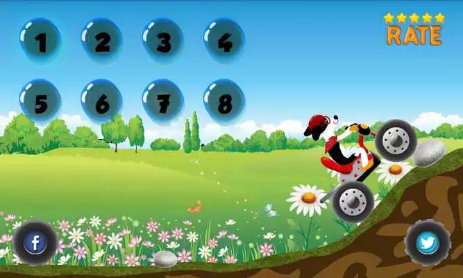 Play Ben Motorcycle Hill Climb