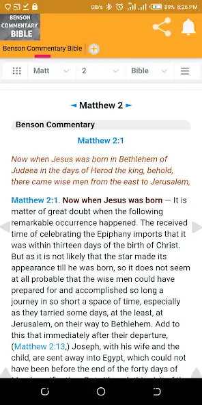 Play Benson Commentary Bible  and enjoy Benson Commentary Bible with UptoPlay