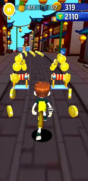 Play Ben Super Aliens 10 Runner 3D  and enjoy Ben Super Aliens 10 Runner 3D with UptoPlay