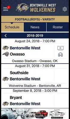 Play Bentonville West Wolverines