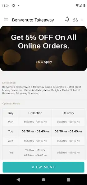 Play Benvenuto Takeaway as an online game Benvenuto Takeaway with UptoPlay