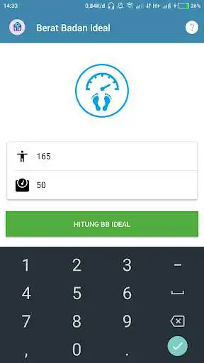 Play Berat Badan Ideal as an online game Berat Badan Ideal with UptoPlay