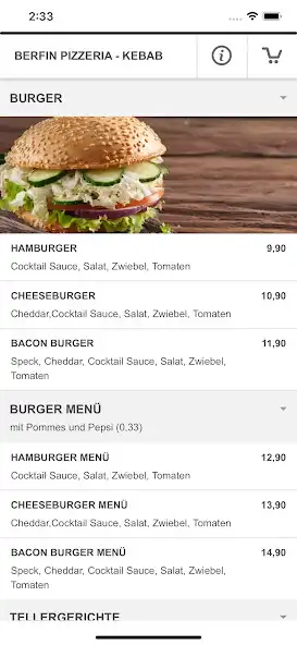 Play BERFIN PIZZERIA - KEBAB as an online game BERFIN PIZZERIA - KEBAB with UptoPlay