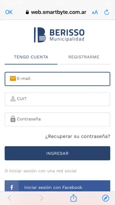 Play Berisso Muniapp as an online game Berisso Muniapp with UptoPlay