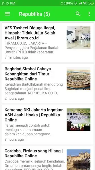 Play Berita Islam Harian as an online game Berita Islam Harian with UptoPlay