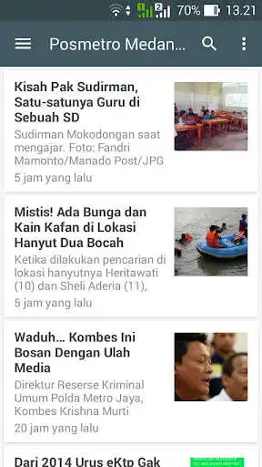 Play Berita Sumut  and enjoy Berita Sumut with UptoPlay