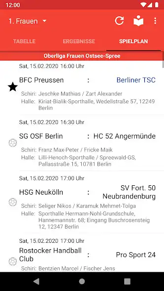 Play Berliner TSC Handball as an online game Berliner TSC Handball with UptoPlay