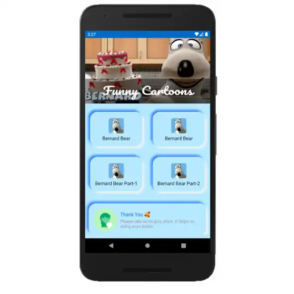 Play Bernard Bear Cartoon as an online game Bernard Bear Cartoon with UptoPlay
