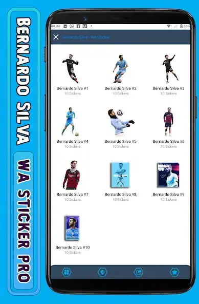 Play Bernardo Silva - WA Sticker  and enjoy Bernardo Silva - WA Sticker with UptoPlay