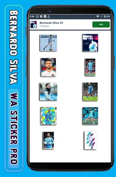 Play Bernardo Silva - WA Sticker as an online game Bernardo Silva - WA Sticker with UptoPlay